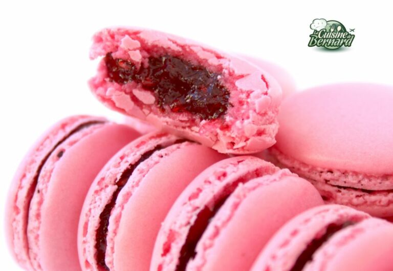 macaron framboise
